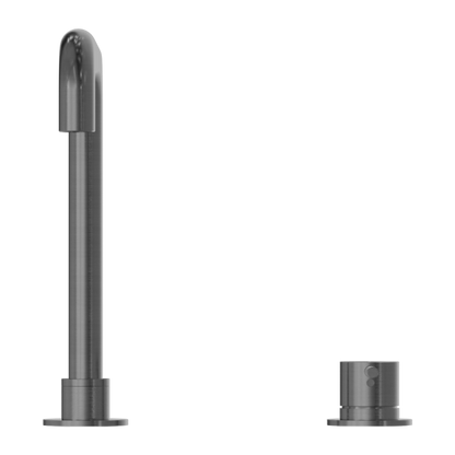 Nero Mecca Hob Basin Mixer with Square Swivel Spout