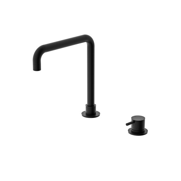 Nero Mecca Hob Basin Mixer with Square Swivel Spout