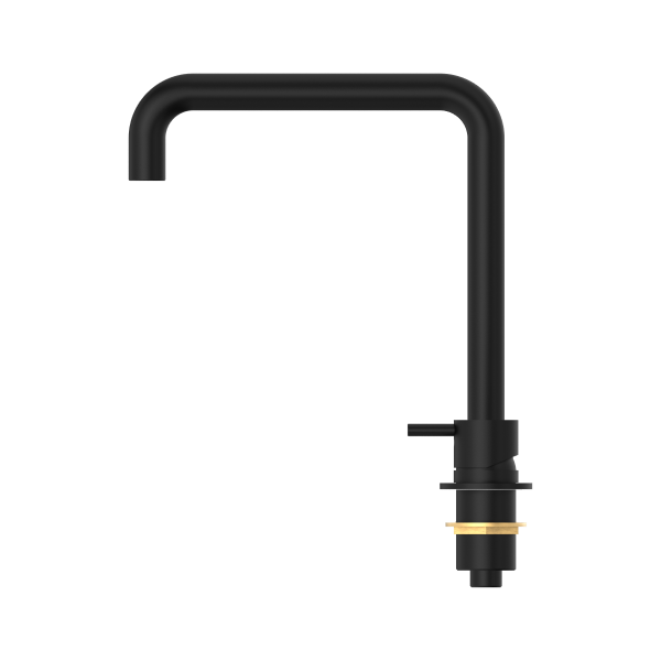 Nero Mecca Hob Basin Mixer with Square Swivel Spout