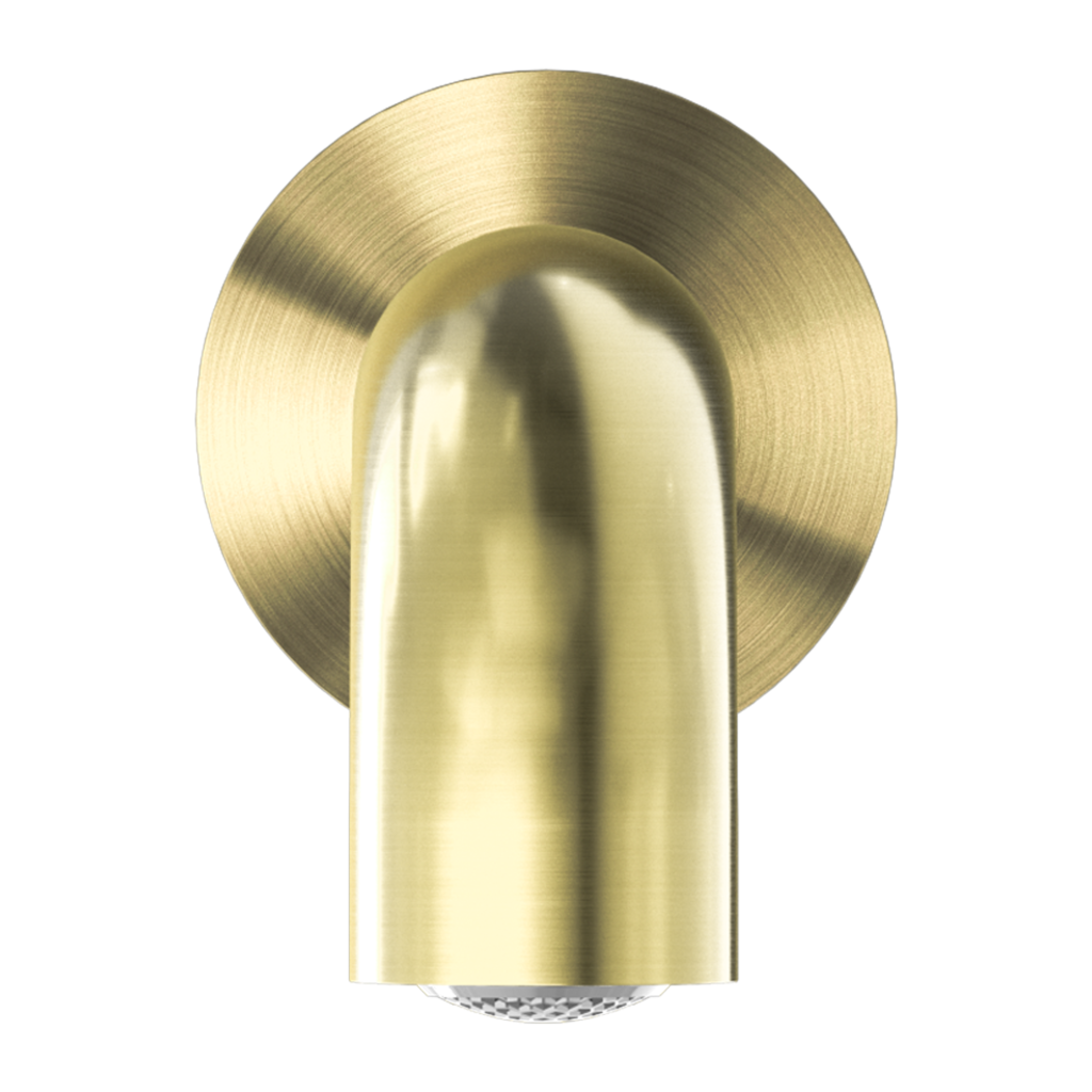 Nero Mecca Basin/Bath Spout Brushed