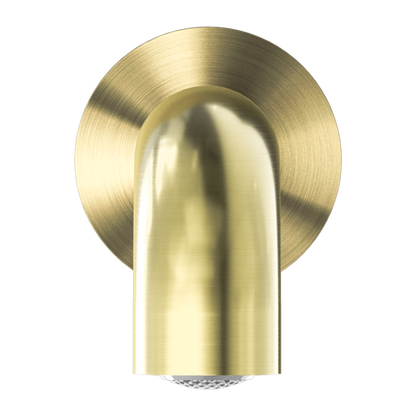 Nero Mecca Basin/Bath Spout Brushed