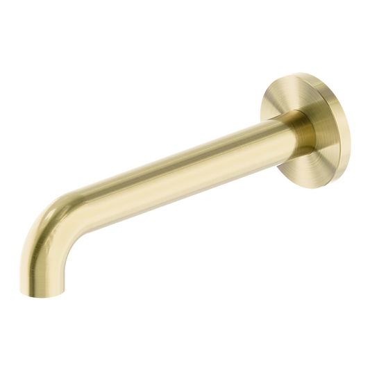 Mecca Basin/Bath Spout Only 260mm Brushed Gold