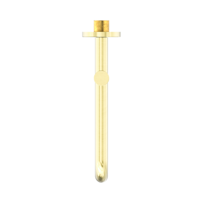 Mecca Wall Mounted Swivel Bath Spout Only 225mm Brushed Gold