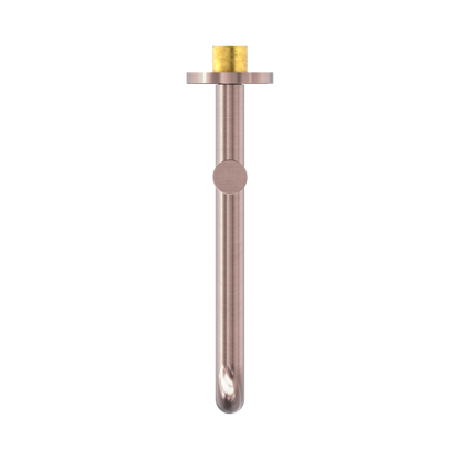 Mecca Wall Mounted Swivel Bath Spout Only 225mm Brushed Bronze
