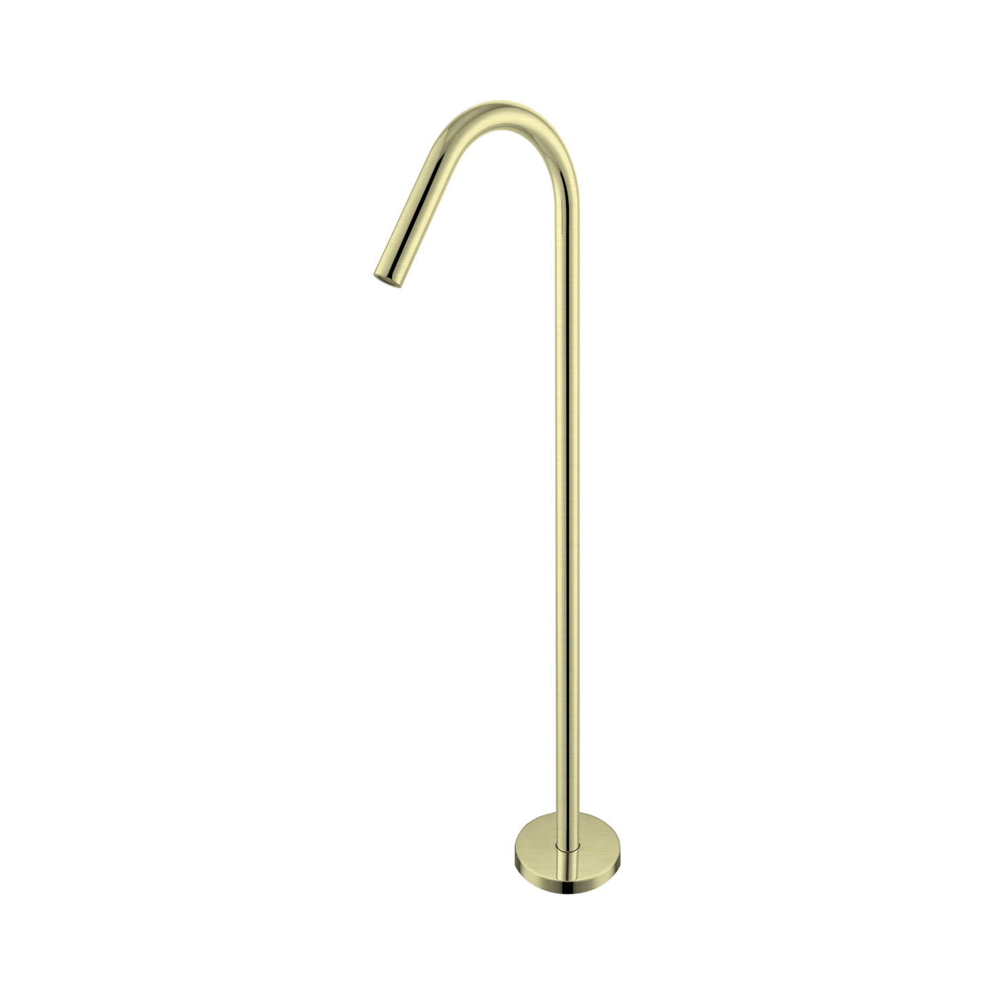 Mecca Freestanding Bath Spout Only Brushed Gold