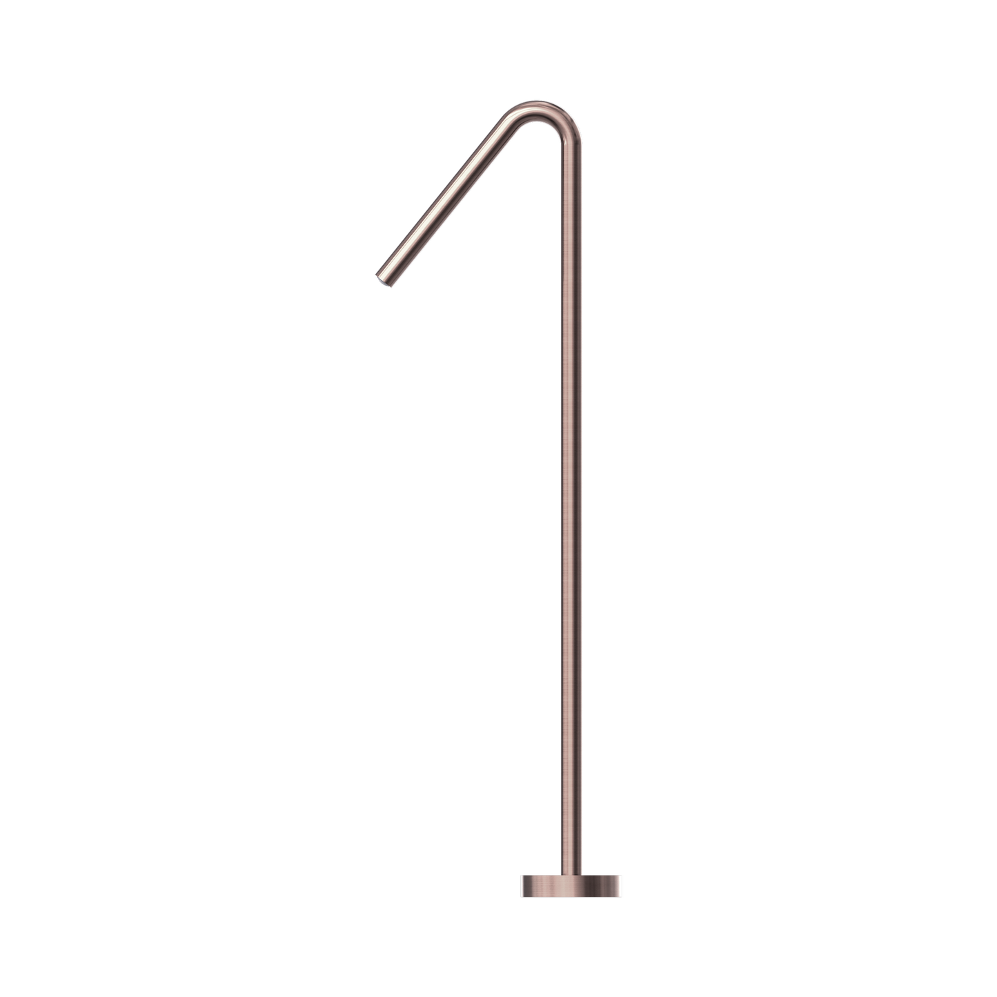Mecca Freestanding Bath Spout Only Brushed Bronze