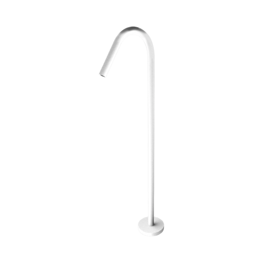 Mecca Freestanding Bath Spout Only Matte White