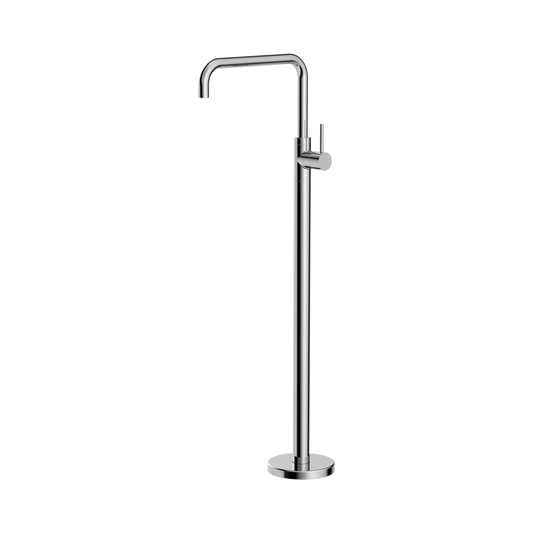 Mecca Freestanding Bath Mixer Square Shape Chrome