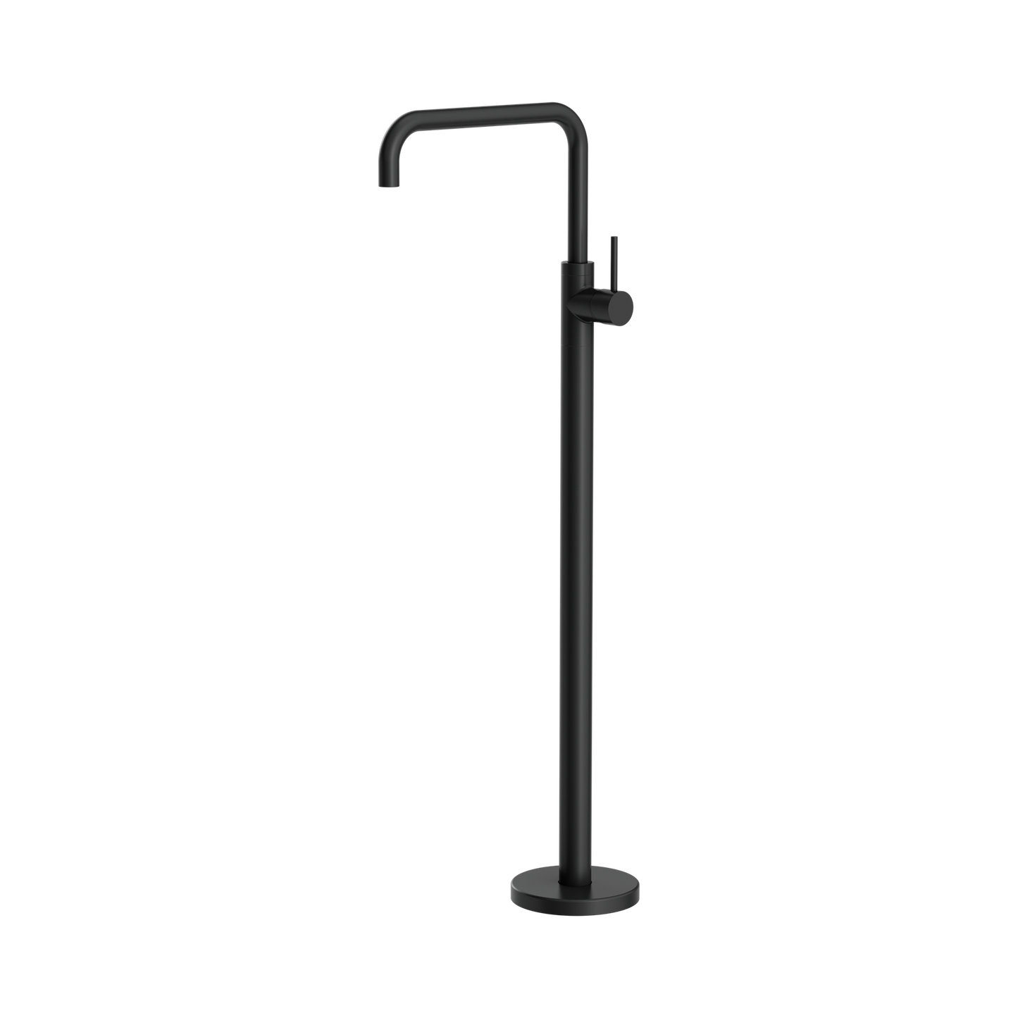 Mecca Freestanding Bath Mixer Square Shape Matte Black