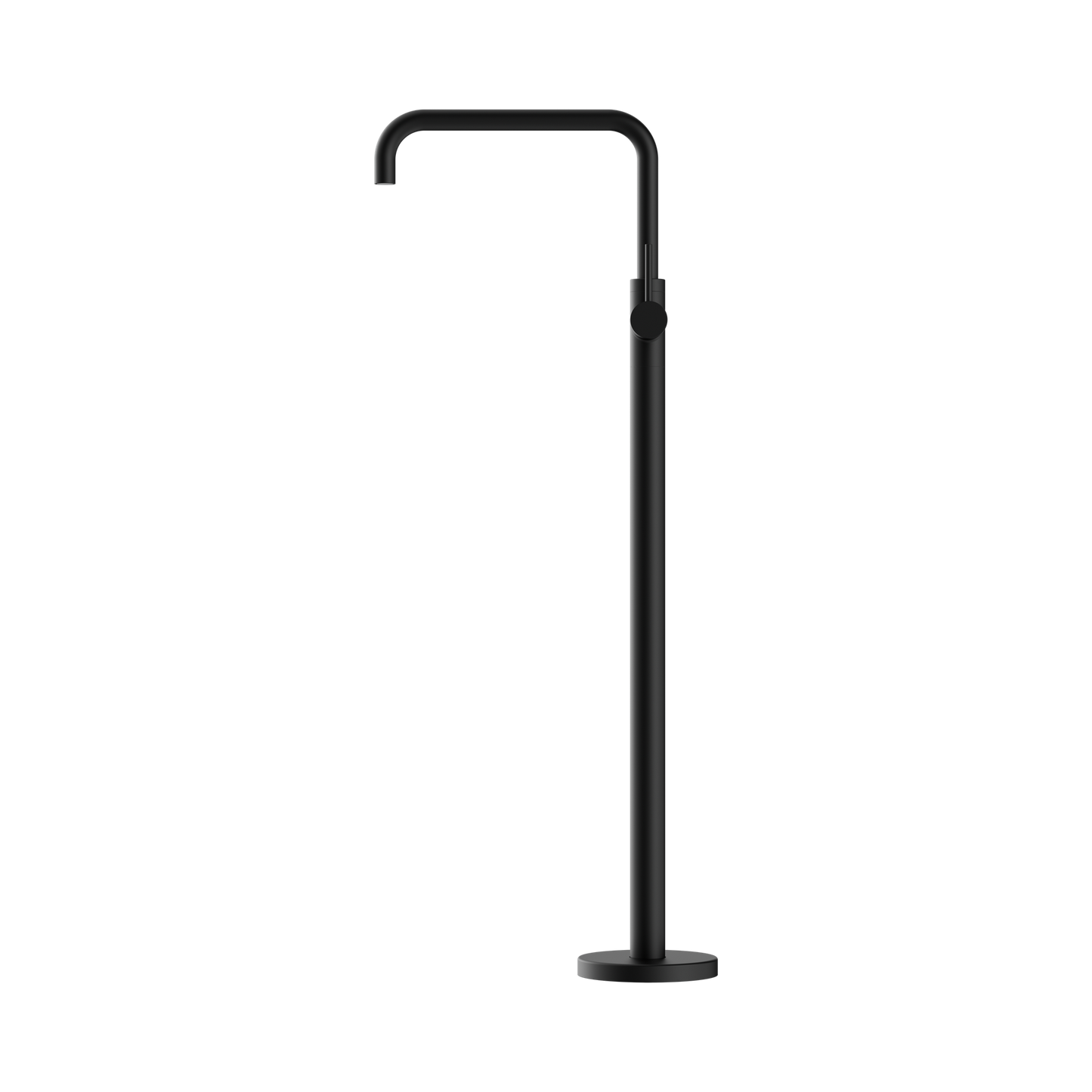 Mecca Freestanding Bath Mixer Square Shape Matte Black