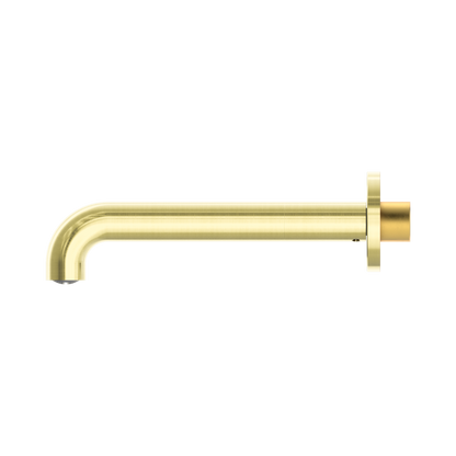 Mecca Basin/Bath Spout Only 185mm Brushed Gold