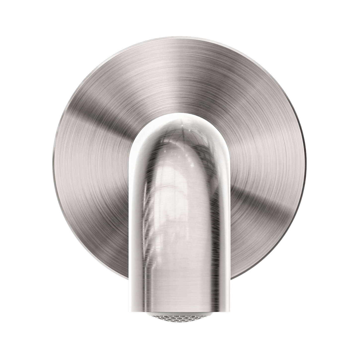 Mecca Basin/Bath Spout Only 185mm Brushed Nickel