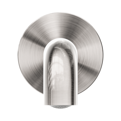 Mecca Basin/Bath Spout Only 185mm Brushed Nickel