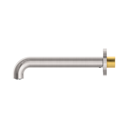 Mecca Basin/Bath Spout Only 185mm Brushed Nickel