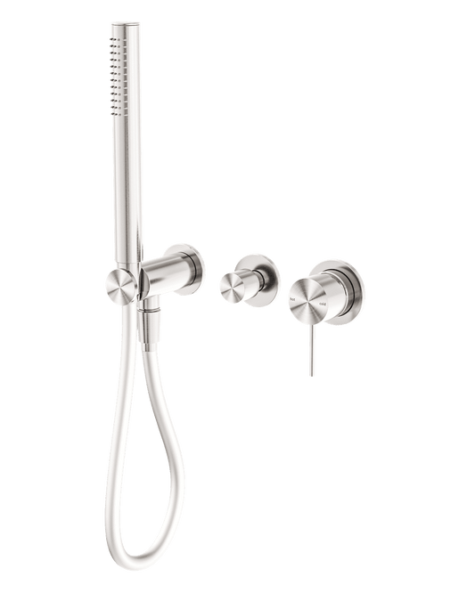 Mecca Shower Mixer With Divertor System Seperate Back Plate