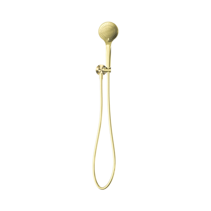 Mecca Shower On Bracket With Air Shower Brushed Gold