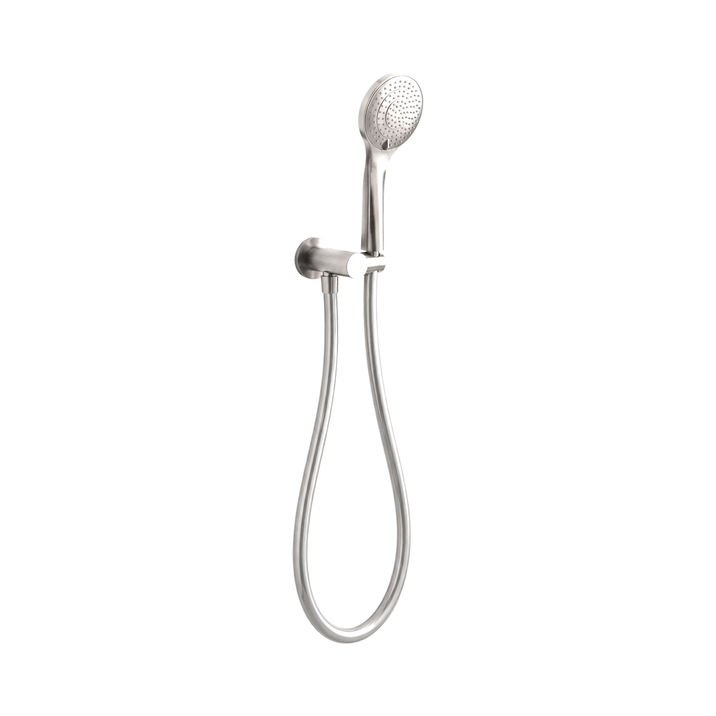 Mecca Shower On Bracket With Air Shower Brushed Nickel