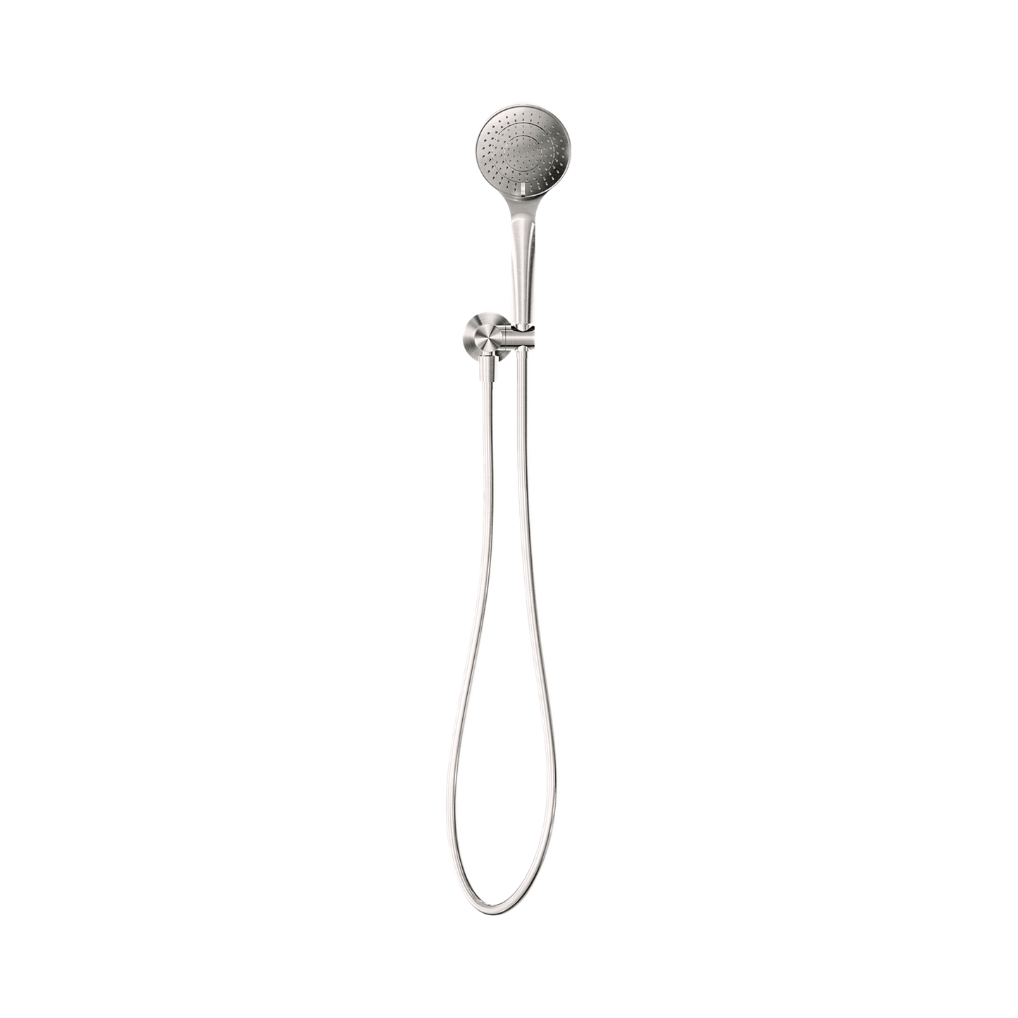 Mecca Shower On Bracket With Air Shower Brushed Nickel