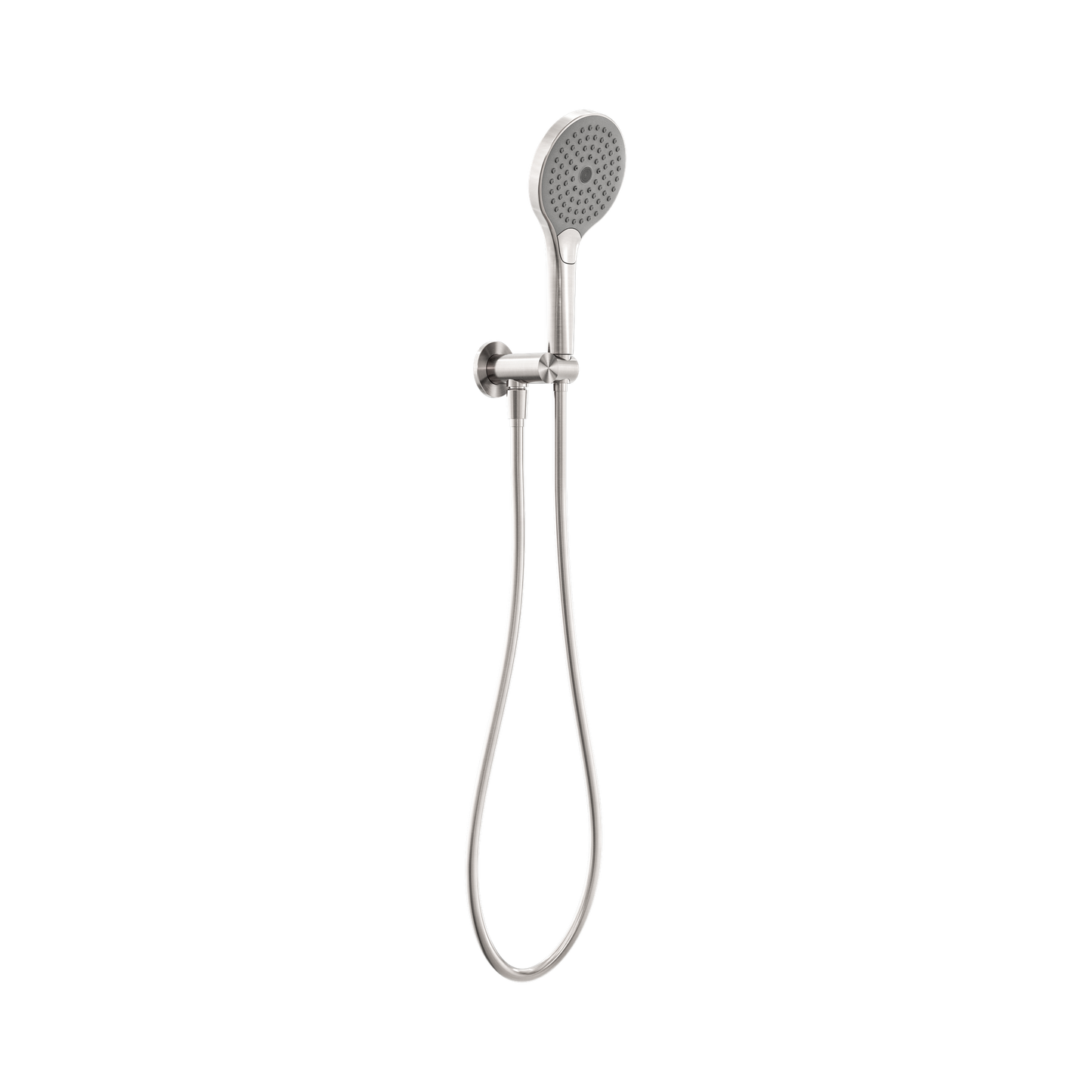 Mecca Shower On Bracket With Air Shower II Brushed Nickel