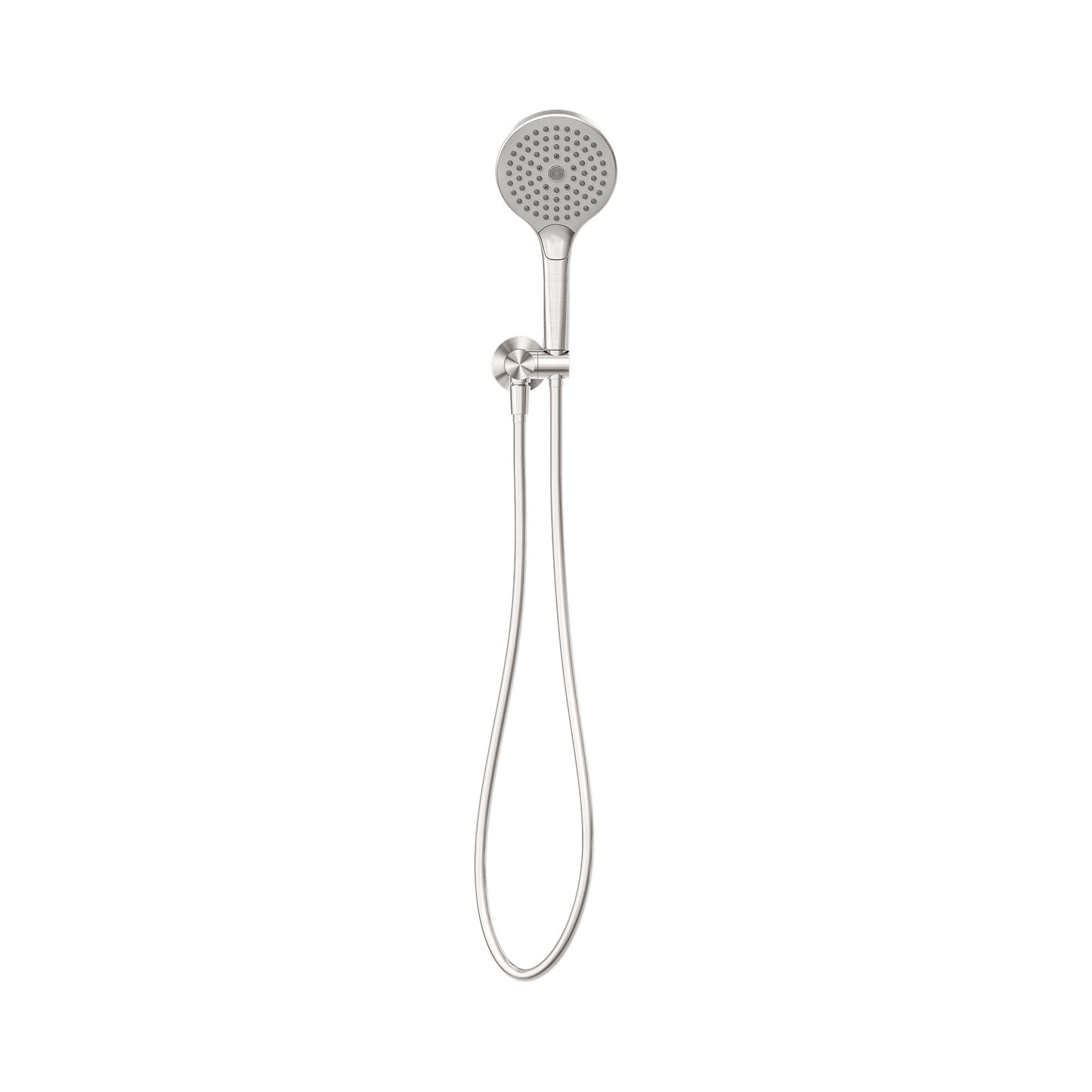 Mecca Shower On Bracket With Air Shower II Brushed Nickel