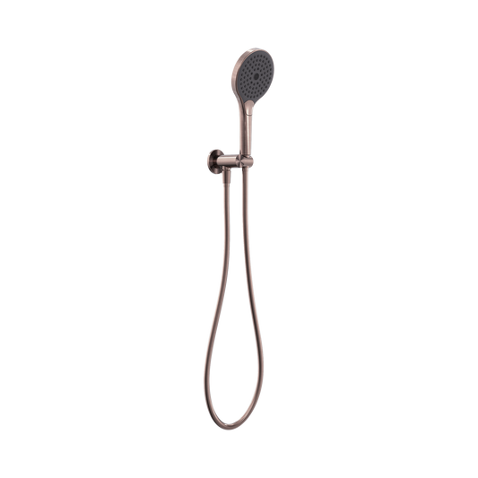 Mecca Shower On Bracket With Air Shower II Brushed Bronze