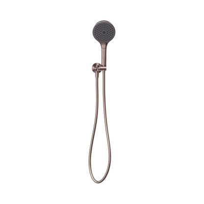 Mecca Shower On Bracket With Air Shower II Brushed Bronze