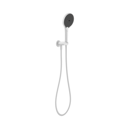 Mecca Shower On Bracket With Air Shower II Matte White