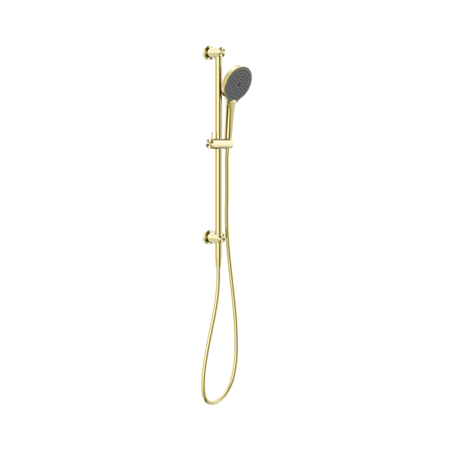 Mecca Shower Rail With Air Shower II Brushed Gold