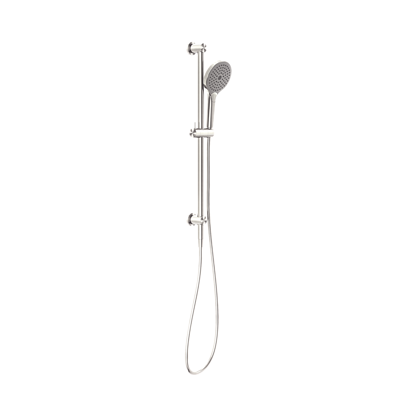Mecca Shower Rail With Air Shower II Brushed Nickel
