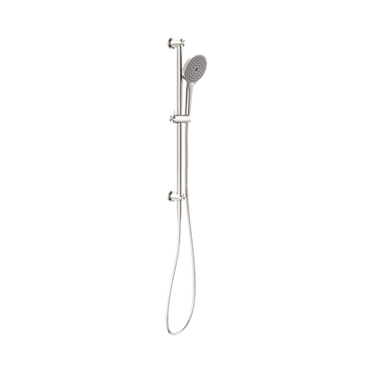 Mecca Shower Rail With Air Shower II Brushed Nickel