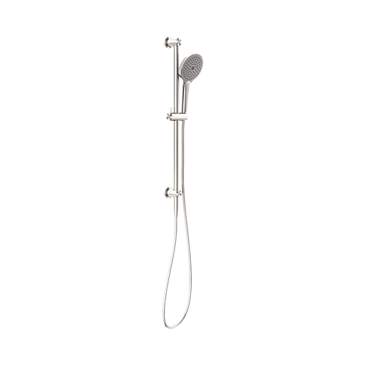 Mecca Shower Rail With Air Shower II Brushed Nickel