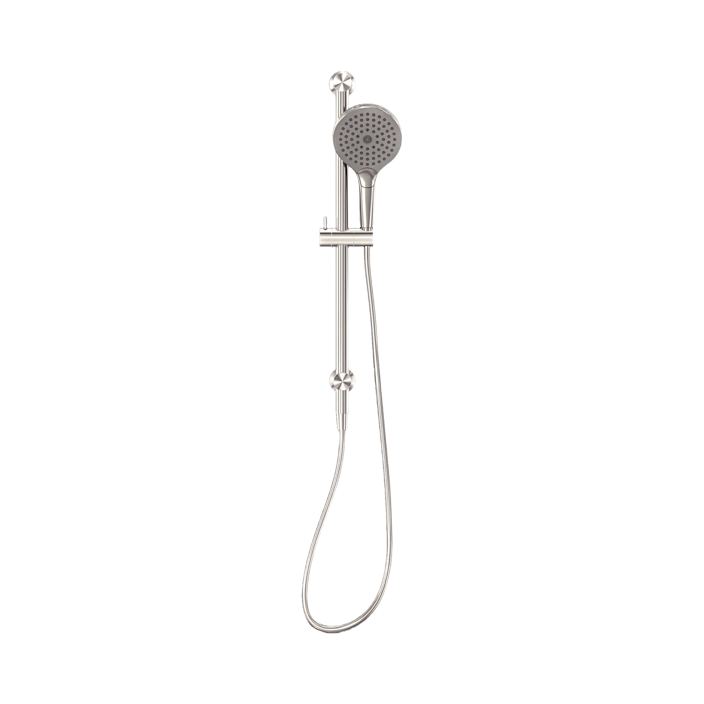 Mecca Shower Rail With Air Shower II Brushed Nickel