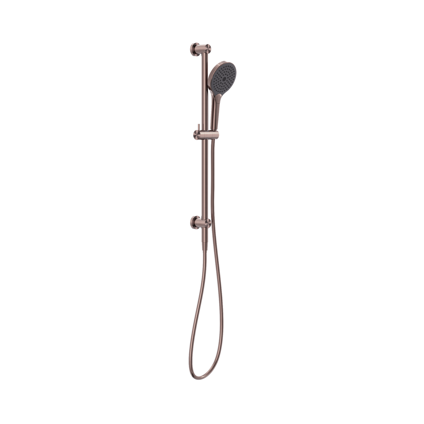 Mecca Shower Rail With Air Shower II Brushed Bronze