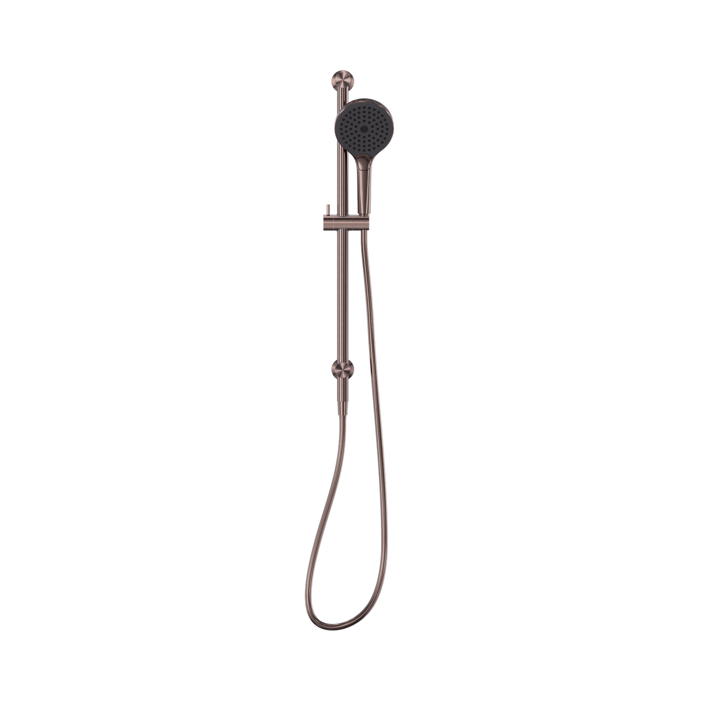 Mecca Shower Rail With Air Shower II Brushed Bronze