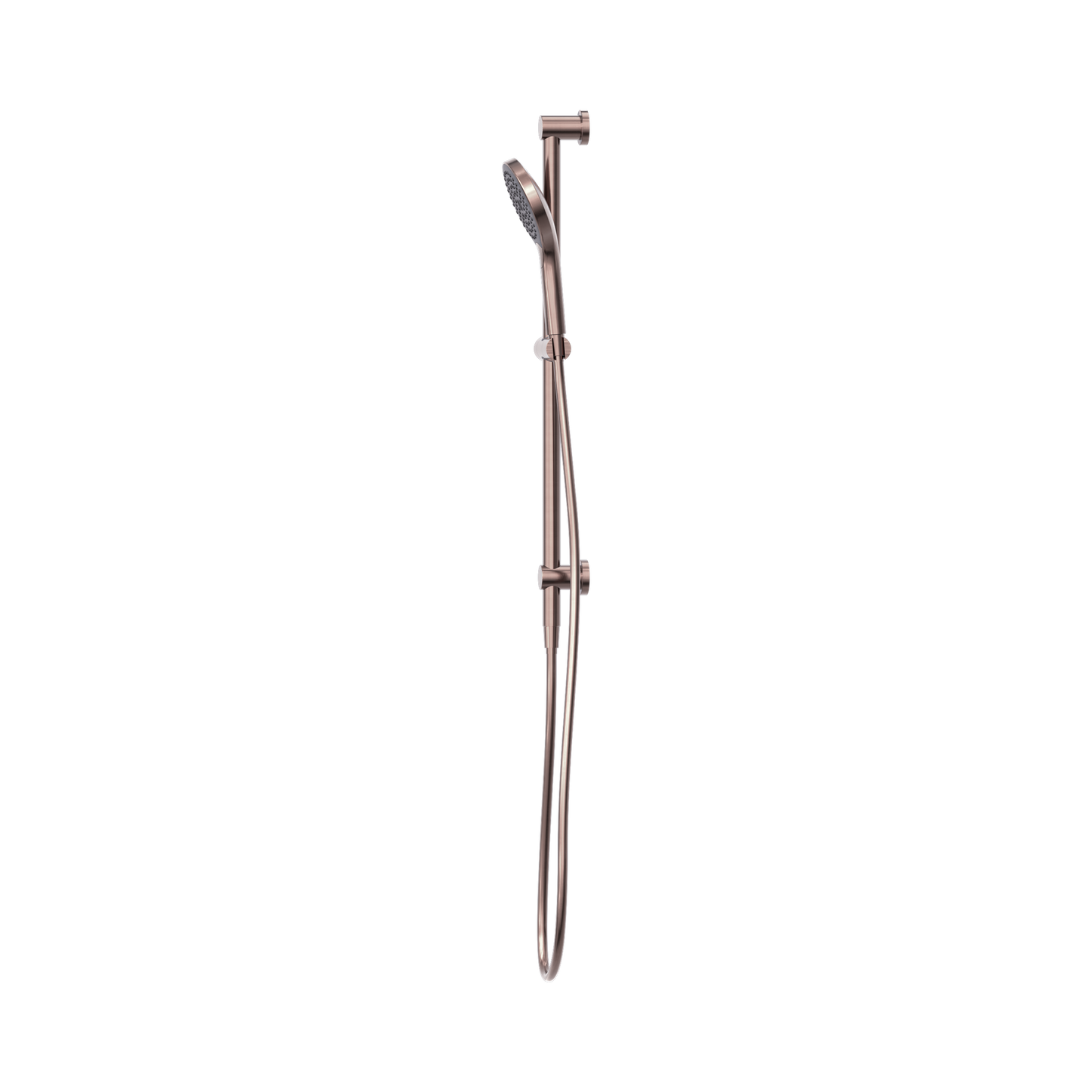Mecca Shower Rail With Air Shower II Brushed Bronze