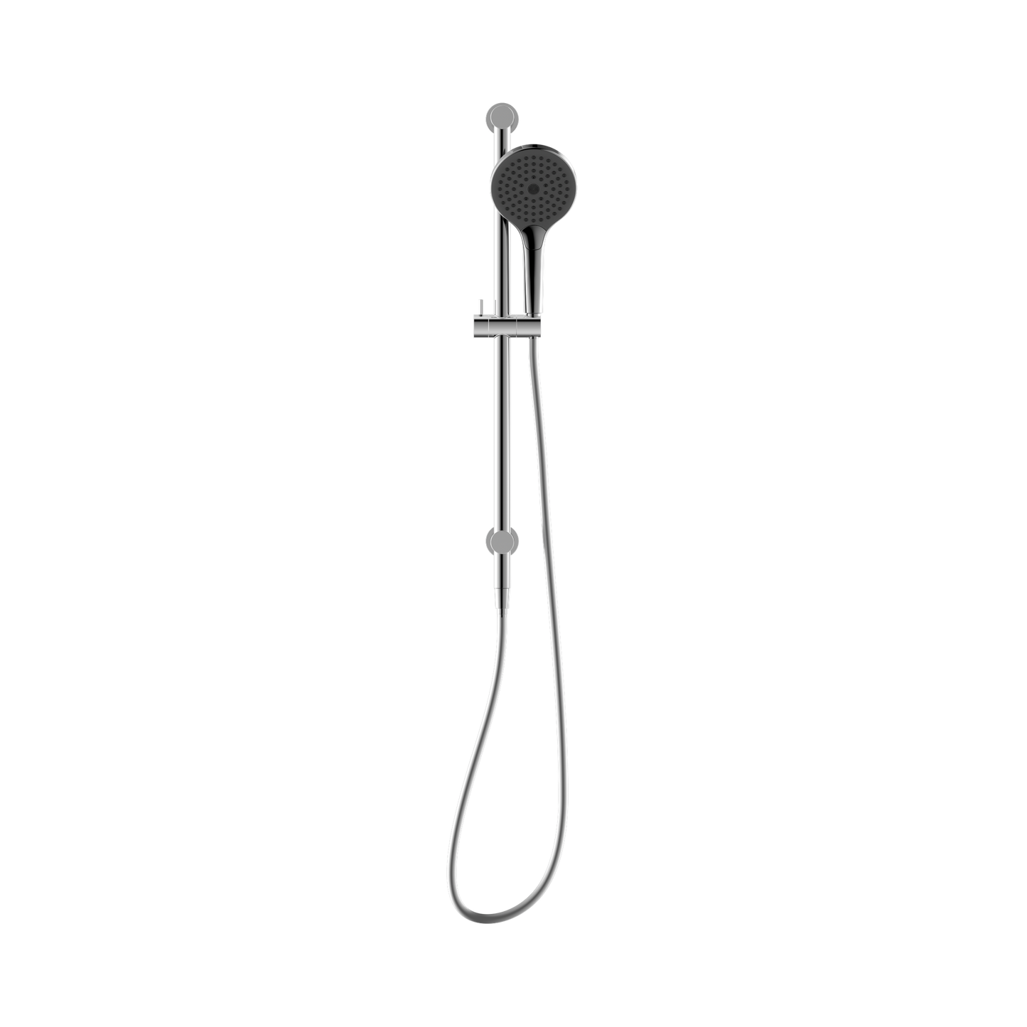 Mecca Shower Rail With Air Shower II Chrome