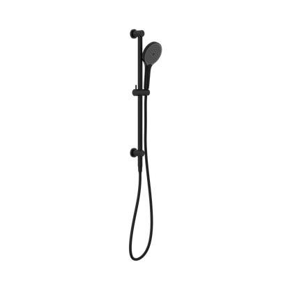 Mecca Shower Rail With Air Shower II Matte Black