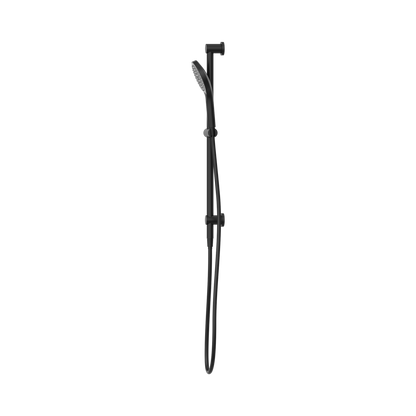 Mecca Shower Rail With Air Shower II Matte Black