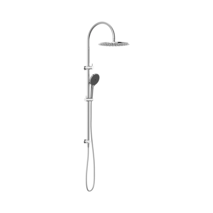 Mecca Twin Shower With Air Shower II Chrome
