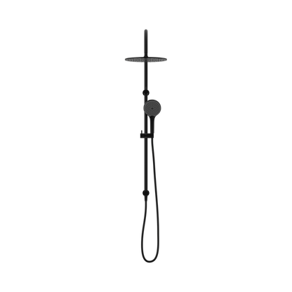 Mecca Twin Shower With Air Shower II Matte Black