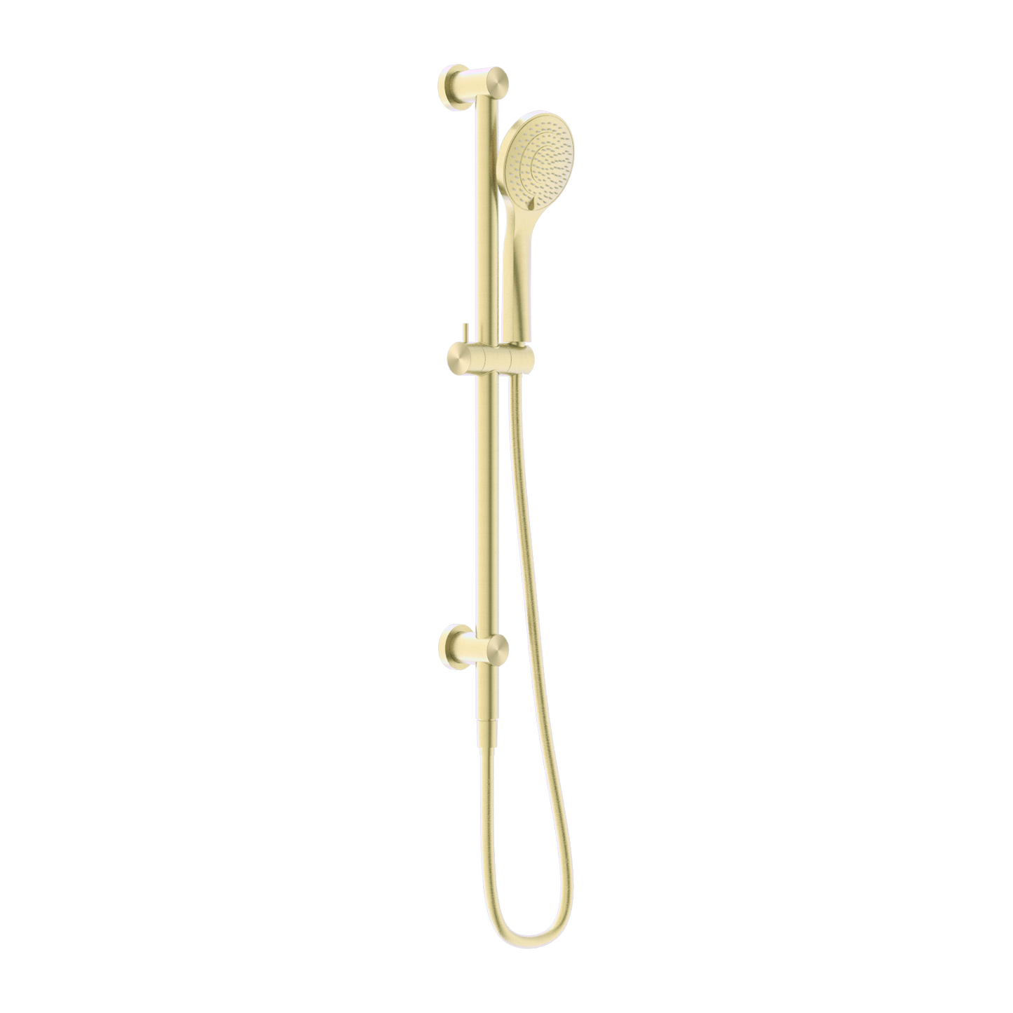 Mecca Shower Rail With Air Shower Brushed Gold