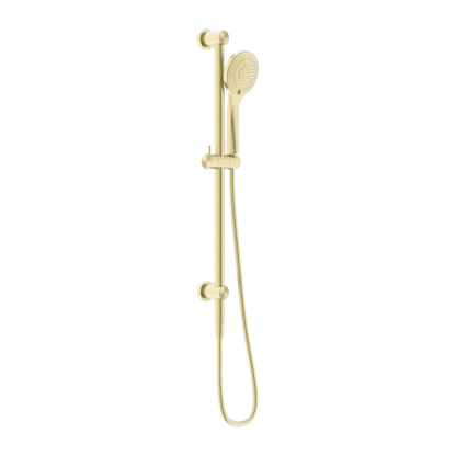 Mecca Shower Rail With Air Shower Brushed Gold