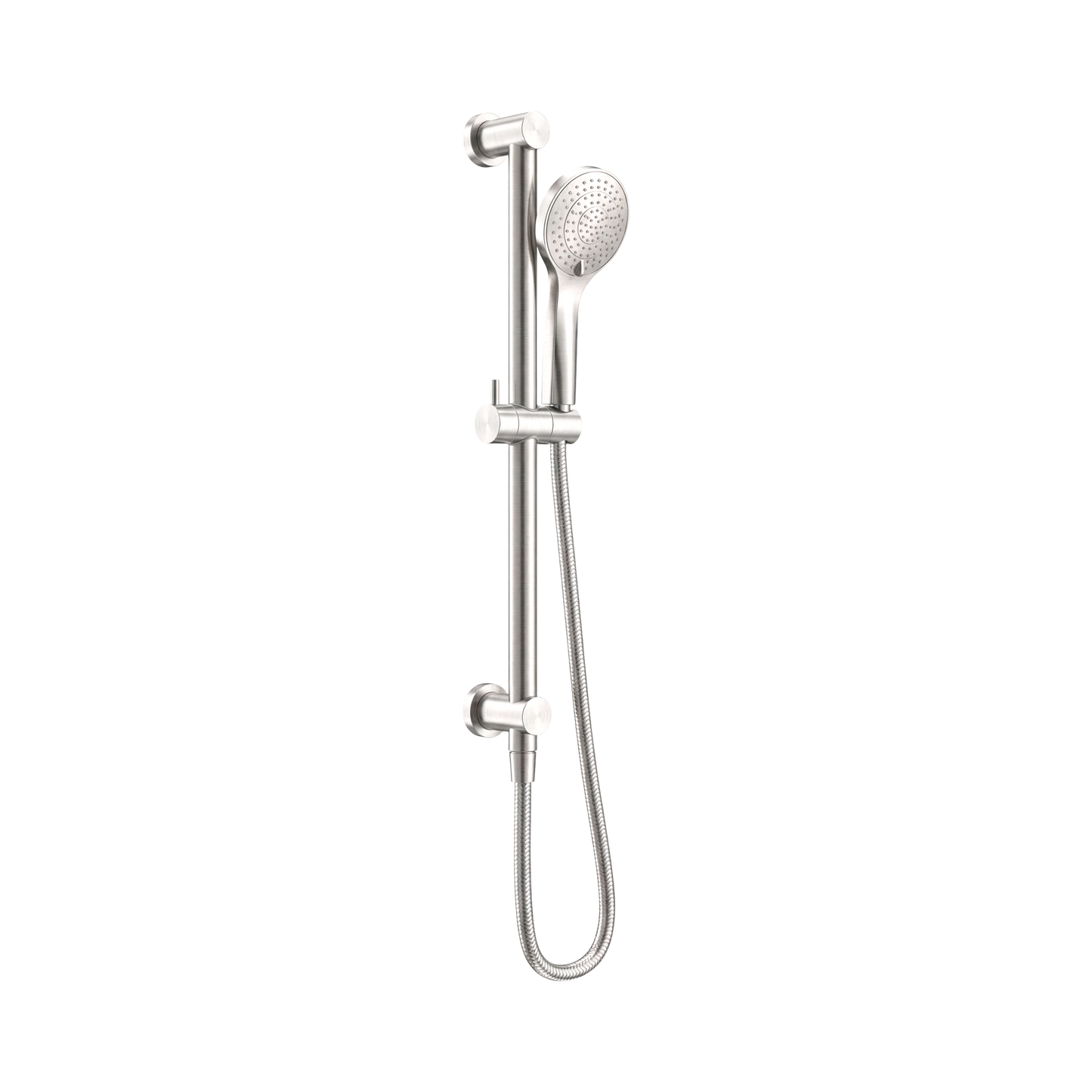 Mecca Shower Rail With Air Shower Brushed Nickel