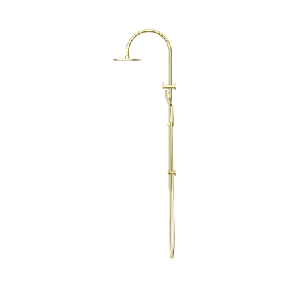 Mecca Twin Shower With Air Shower Brushed Gold