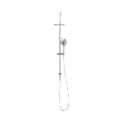 Mecca Twin Shower With Air Shower Brushed Nickel