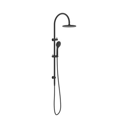 Mecca Twin Shower With Air Shower Matte Black