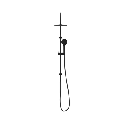 Mecca Twin Shower With Air Shower Matte Black
