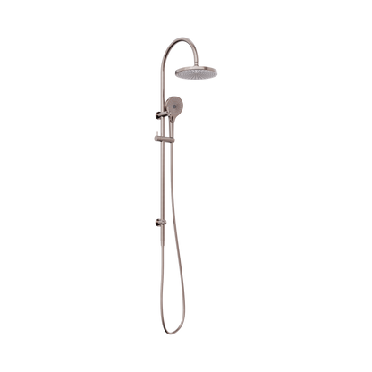 Mecca Twin Shower Brushed Bronze