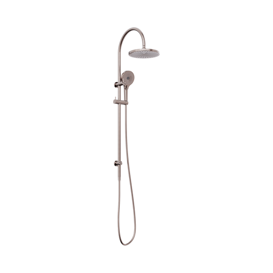 Mecca Twin Shower Brushed Bronze