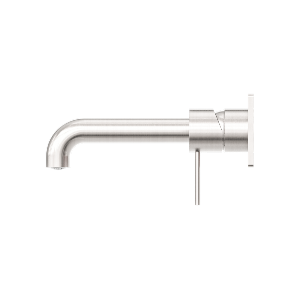 Nero Mecca Wall Basin/Bath Mixer Set With Back Plate